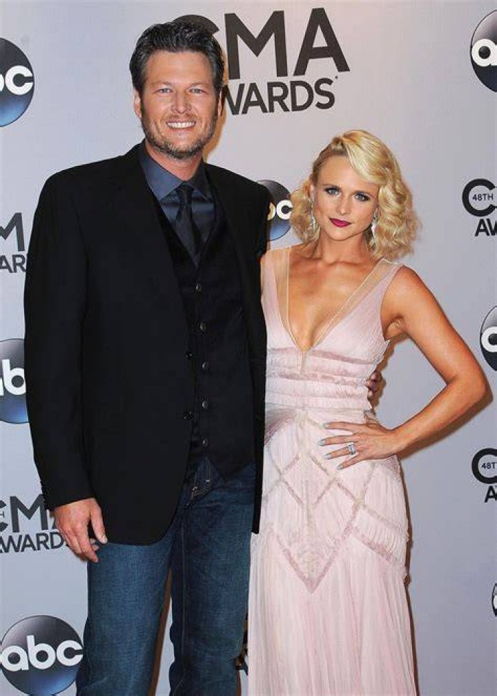 Blake Shelton with exwife Miranda Lambert image Celebrities InfoSeeMedia