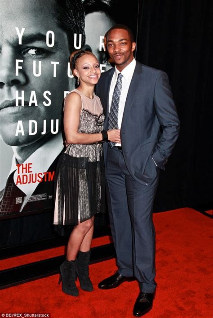 CapAnthony Mackie quietly tied the knot to Sheletta Chapital Daily