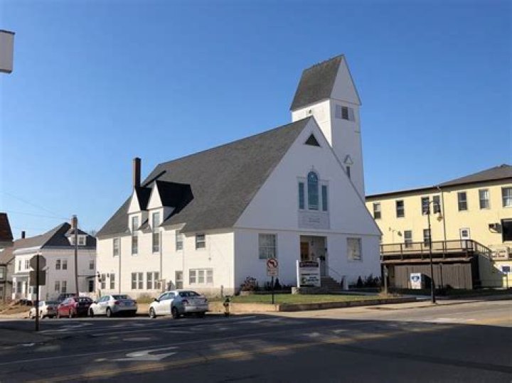 First Baptist Church. Sanford, Maine. Built 1888. Paul Chandler