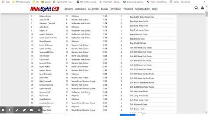 GA MileSplit Instructions YouTube