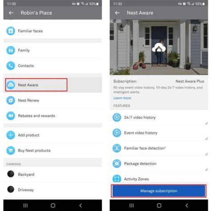 How To Cancel Nest Aware SearchInventure