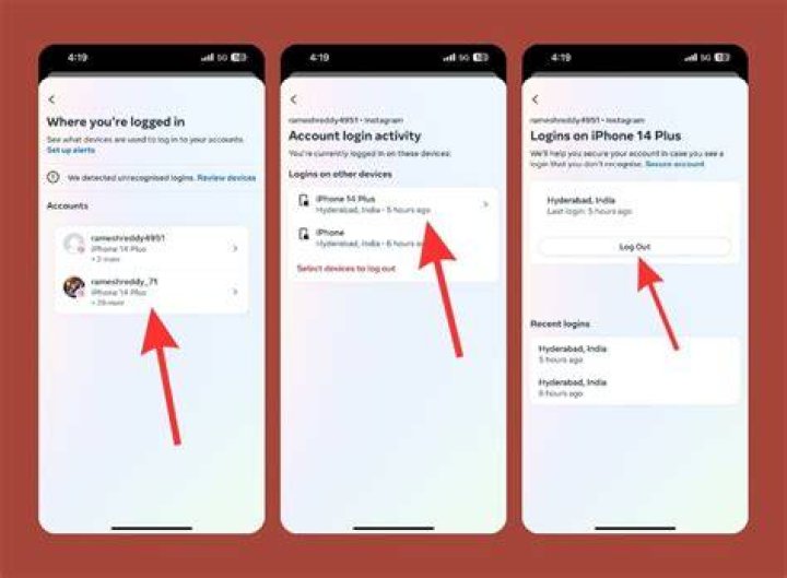 How to Logout of Instagram from a PC, IPhone or Android