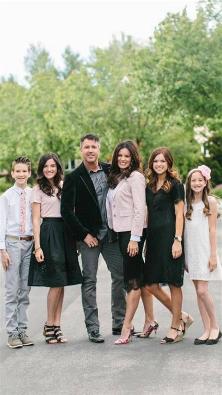 Jared Osmond, wife Heather and their family. 2017 Osmond, The osmonds