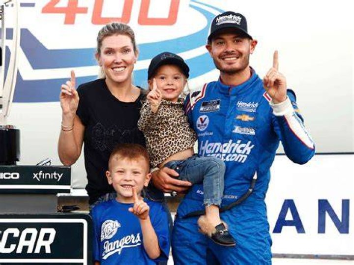 Kyle Larson&rsquo;s Wife Katelyn Explains BeerChugging Celebration USA Insider