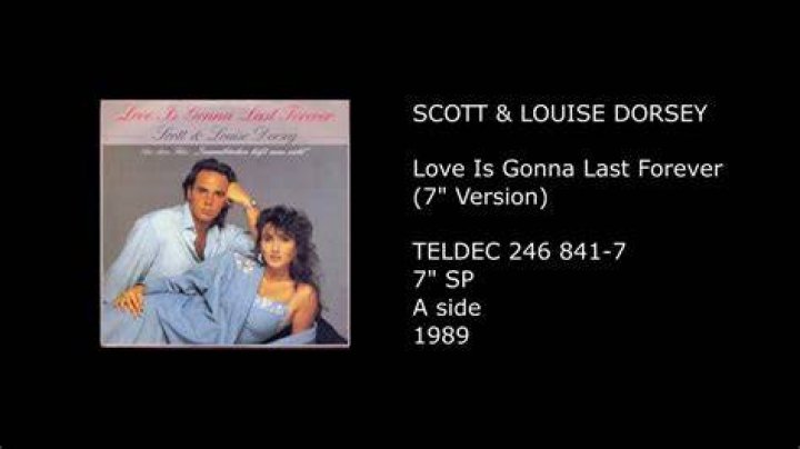 Scott & Louise Dorsey Love is gonna last forever [HD/HQ] YouTube