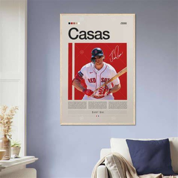 Triston Casas Baseball Player Paint By Numbers NumPaints Paint by